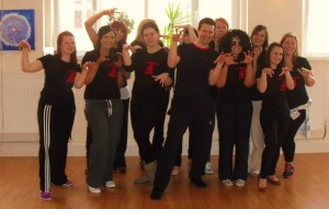Salsa teachers Bristol - Hen party Thriller Routine