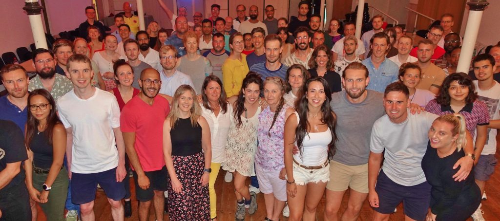 A group of new students - salsa classes bristol tuesday